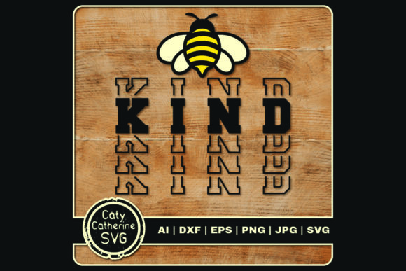 Bee Kind Inspirational Quote