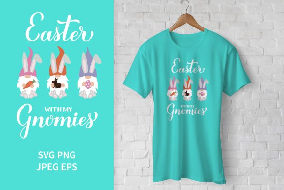 Easter with My Gnomies. Easter Graphics & Crafts
