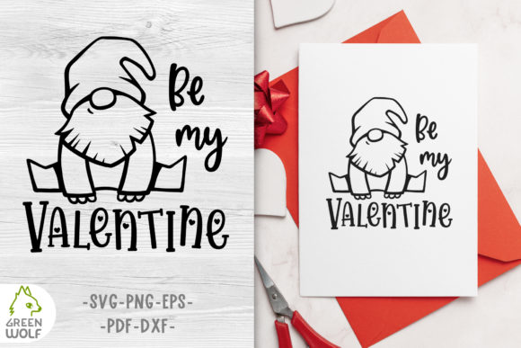 Gnome Valentines SVG: Crafts & Graphics for Warm Brand Moments