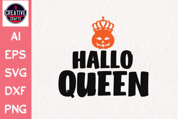 Halloween SVG Hallo Queen Graphics
