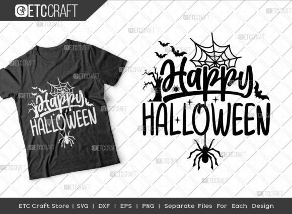 Happy Halloween SVG Cut File Halloween Graphics
