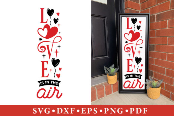 Love is in the Air SVG: Graphics for Crafts & Content