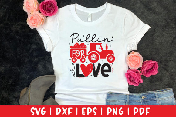 Pullin for Love SVG - Valentine SVG: Graphics and Crafts