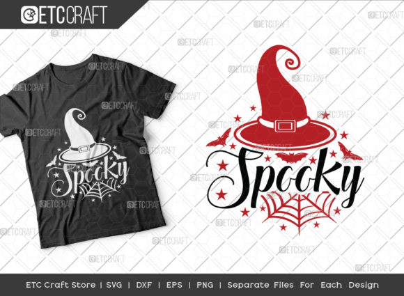 Spooky SVG Cut File for Crafts and Graphics