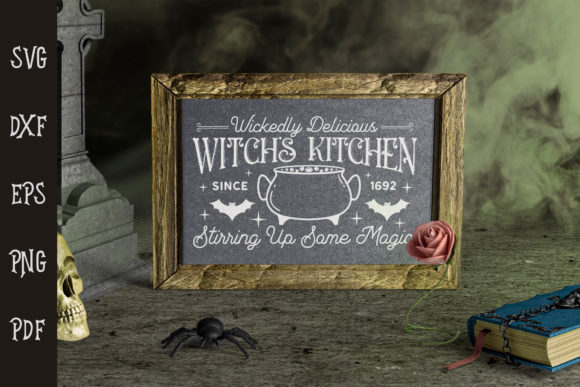 Wickedly Delicious Witch’s Kitchen SVG: Graphics for Crafts-Driven Branding